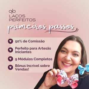Imagem de Curso Laços Perfeitos Primeiros Passos criado por Karlla Ranal na hotmart