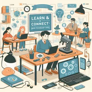 Imagen de portada para Curso online Aprende y Conéctate: Curso de Tecnología Básica