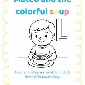 Cover image for Ebook Mateo and the colorful soup – Illustrated Story for Children