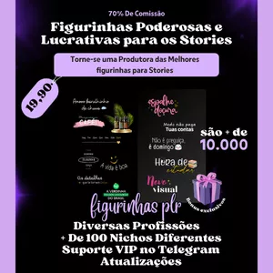Imagem do curso FIGURINHAS PODEROSAS E LUCRATIVAS PARA STORIES 