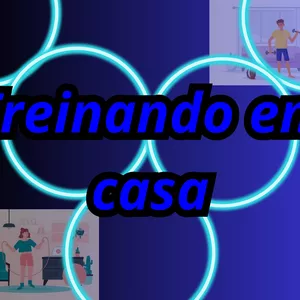 Imagem de capa para o Ebook Treinando em casa