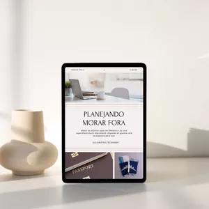 Imagem de capa para o Ebook PLANEJANDO MORAR FORA