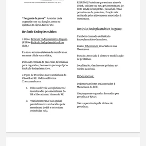 Imagem de capa para o Ebook Biologia Celular - Organelas