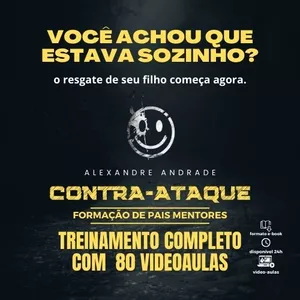 Imagem de capa para o Curso online TREINAMENTO CONTRA-ATAQUE COMPLETO 80 VIDEOAULAS
