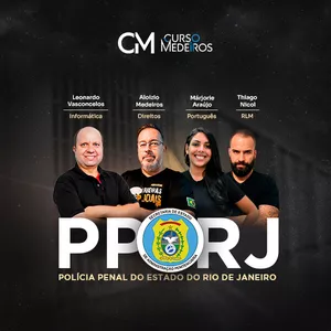 Imagem de capa para o Curso online Polícia Penal - RJ | PPRJ | Reta Final