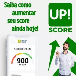 Imagem de capa para o Ebook UP SCORE - Aumente seu score já! Bônus Renda Extra em 24h