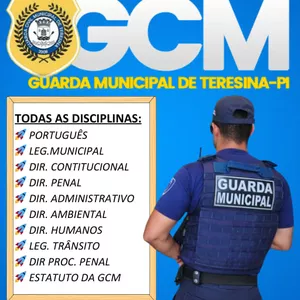 Imagem de capa para o Ebook APOSTILA COMPLETA [GCM TERESINA/PI 2025] (IMPRESSA)