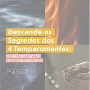 Imagem de capa para o Ebook Desvende os Segredos dos 4 Temperamentos- Guia Prático para Pais e Educadores