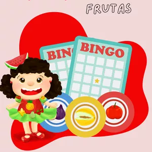 Imagem de capa para o Ebook BINGO NUTRITIVO - FRUTAS