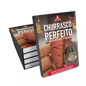 Imagem de capa para o Ebook Churrasco Perfeito + Brinde : O Melhor da Picanha 
