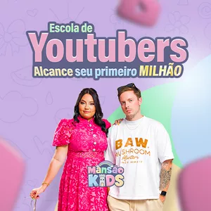 Imagem de capa para o Curso online Escola de Youtubers - Alcance seu primeiro MILHÃO!