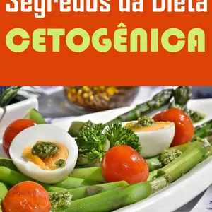 Imagem de capa para o Ebook Segredos da Dieta Cetogênica