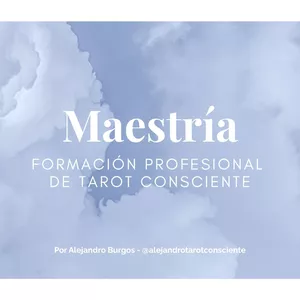 Imagen de portada para Curso online Maestría en Tarot Consciente