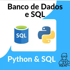 Imagem de capa para o Ebook SQL4G - Primeiros Passos para Análise de Dados com Python e SQL