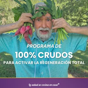 Imagen de portada para Curso online Reto 100% Crudos + Curso Regeneración Total