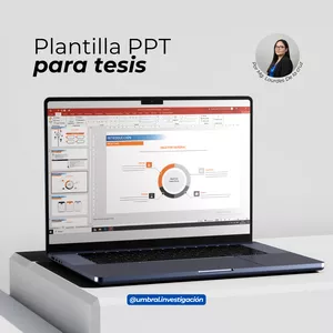 Imagen de portada para Curso online Plantilla PPT para sustentación de tesis