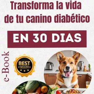 Imagen de portada para Curso online Transforma la vida de tu canino diabético en 30 días