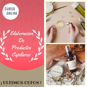 Imagen de portada para Curso online Aprende A Elaborar Productos Capilares 
