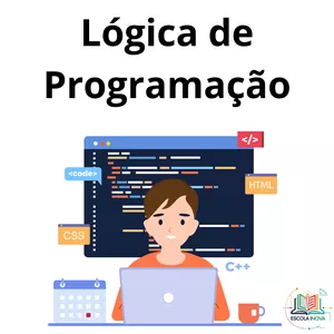 Imagem de capa para o Curso online Lógica de Programação
