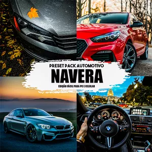 Imagem de capa para o Curso online NAVERA Presets Automotivos