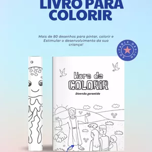 Imagem de capa para o Ebook HORA DE COLORIR 