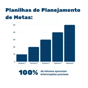Imagem de capa para o Ebook Planilhas de Planejamento de Metas e Produtividade
