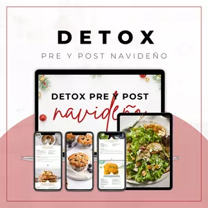 Imagen de portada para Ebook DETOX PRE Y POST NAVIDEÑO