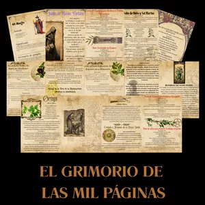 Imagen de portada para Ebook Grimorio Mágico de las 1000 Páginas