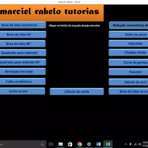 Imagem de capa para o Ebook planilha de traçados