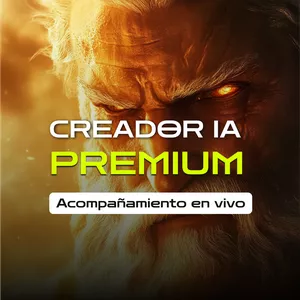 Imagen de portada para Curso online Creador IA Premium