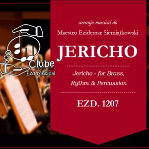 Imagem de capa para o Ebook Jericho - for Brass, Rythm &amp; Percussion