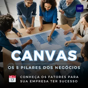 Imagem de capa para o Curso online curso: CANVAS - Os 5 Pilares dos Negócios