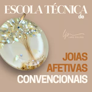 Imagem de capa para o Curso online #Escola Técnica de Joias Afetivas Convencionais