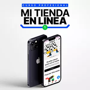 Imagen de portada para Curso online Mi tienda en línea profesional, fácil y económica.
