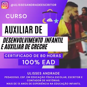 Imagem do curso Curso de Auxiliar de Desenvolvimento Infantil e Auxiliar de Creche