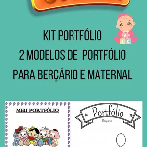 Imagem de capa para o Ebook KIT PORTFÓLIO BERÇÁRIO E MATERNAL