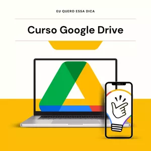Imagem de capa para o Curso online Google Drive: Boas Práticas e Produtividade