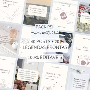 Imagem de capa para o Curso online Pack Psicologia - Canva