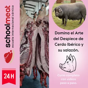 Imagen de portada para Curso online Despiece de CERDO IBÉRICO - EXTRAS