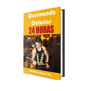 Imagem de capa para o Ebook Queimando Calorias em 24 Horas