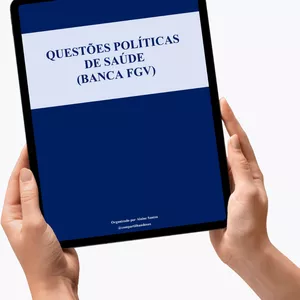 Imagem de capa para o Ebook APOSTILA QUESTÕES LEGISLAÇÃO DO SUS (FGV)