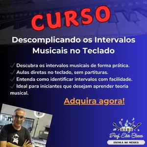 Curso 🎹 Descomplicando os Intervalos Musicais no Teclado