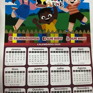Imagem de capa para o Ebook CALENDÁRIO 2024