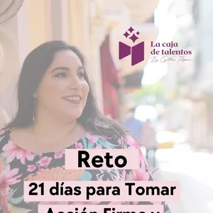 Imagen de portada para Curso online 21 días para Tomar Acción Firme y Consistente