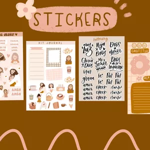 Imagen de portada para Ebook KIT STICKERS DE FE 