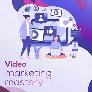 Imagem de capa para o Ebook Domínio do marketing de vídeo