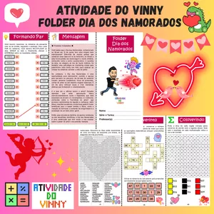 Imagem de capa para o Ebook FOLDER EDITÁVEL DIA DOS NAMORADOS