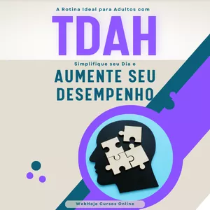 Imagem de capa para o Ebook A Rotina Ideal para Adultos com TDAH: Simplifique seu Dia e Aumente seu Desempenho