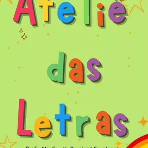 Imagem de capa para o Ebook Apostila de alfabetização Ateliê das letras