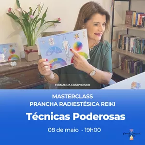 Imagem de capa para o Curso online Masterclass da Prancha Radiestésica Reiki 